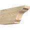 Ekena Millwork Pescadero Rough Sawn Rafter Tail, Douglas Fir, 4"W x 8"H x 18"L RFT04X08X18PEC00RDF - alternate 1